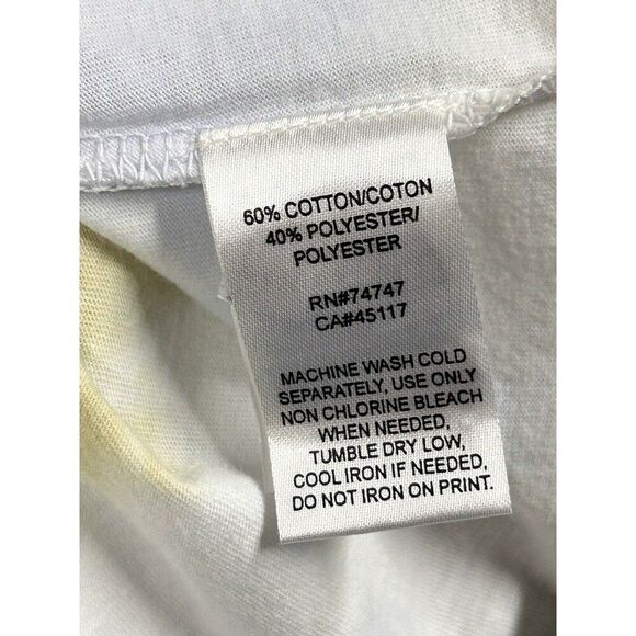 NWT Natural Reflections Hydrangea Green White Gray Tie Dye Tee 1X NEW 90's Y2K - Picture 8 of 10
